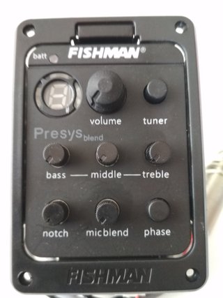 Previo Fishman Presys Blend para Guitarra