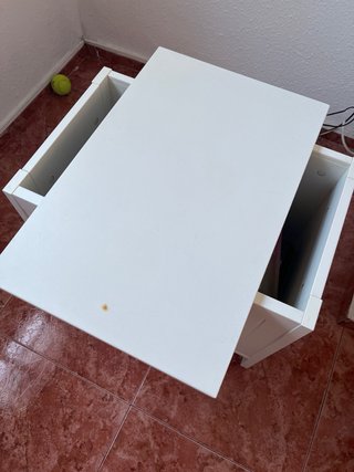 Banco de almacenaje blanco Ikea