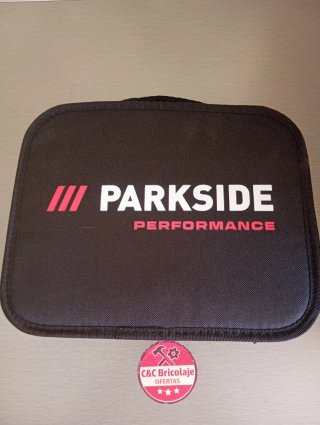 Taladro Atornillador Parkside 12V + Accesorios
