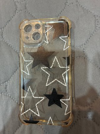 Funda iPhone 13 Transparente con Estrellas