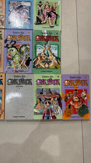 Lote 17 tomos One Piece - Eiichiro Oda