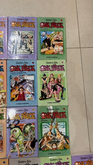 Lote 17 tomos One Piece - Eiichiro Oda