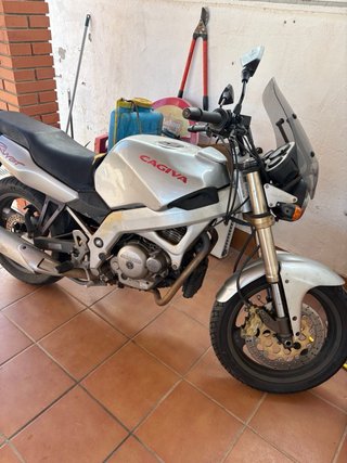 Cagiva River 500 Plata