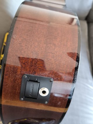 Guitarra Electroacústica Fender CD-60CE + funda