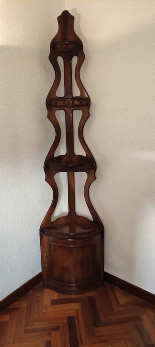 Rinconera antigua madera años 70