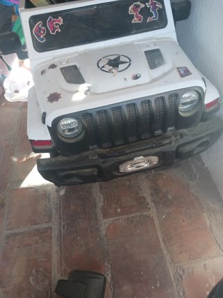 Coche Infantil Eléctrico Blanco