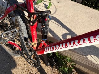 Bicicleta Mondraker KC PRO Roja/Blanca