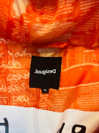 Chaqueta Desigual Naranja