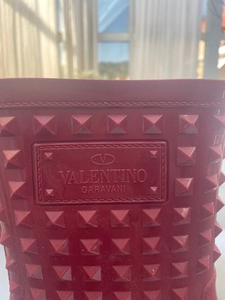 Botas de Agua Valentino Rojas Talla 41