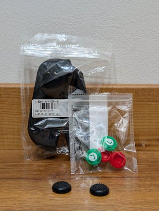 Kit Nintendo Switch cristal templado + grips