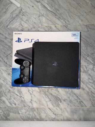 PS4 Slim 500GB con mando y caja