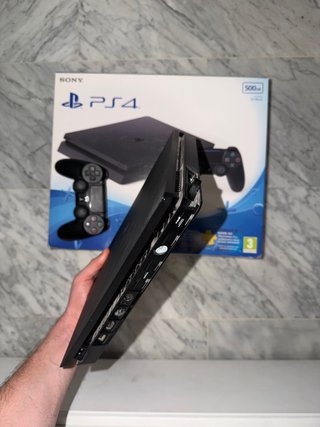 PS4 Slim 500GB con mando y caja