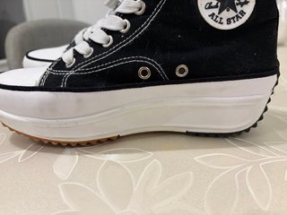 Zapatillas Converse Negras Suela Blanca
