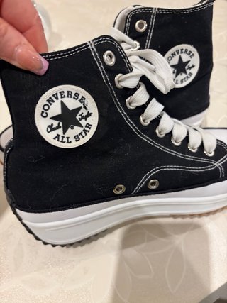 Zapatillas Converse Negras Suela Blanca