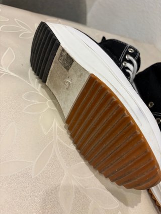 Zapatillas Converse Negras Suela Blanca