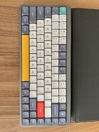 Teclado NuPhy Air75 v2 Gris/Amarillo