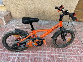 Bicicleta Infantil Btwin Naranja