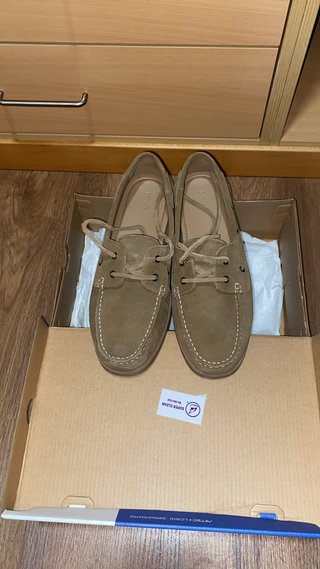 Zapatos náuticos de ante hombre