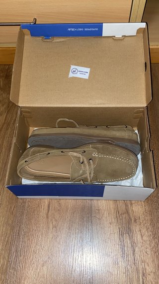 Zapatos náuticos de ante hombre