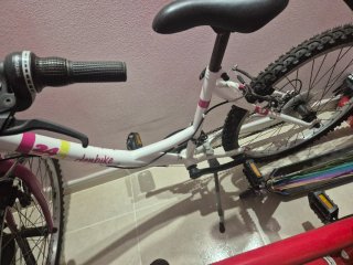 Bicicleta niña 24 cuidada
