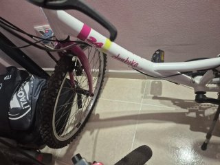 Bicicleta niña 24 cuidada