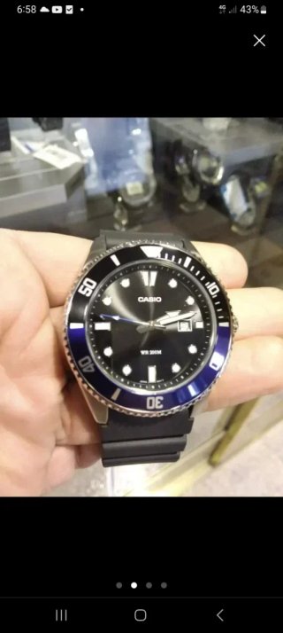 CASIO MDV-107-1A2 SUMERGIBLE A 200M/OFERTA FLASH