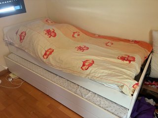 Cama nido doble o individual con cajones