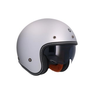 Casco Shiro Dallas Solid Blanco