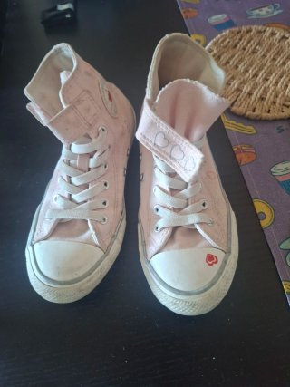 Converse niña T.34 rosa