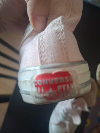Converse niña T.34 rosa