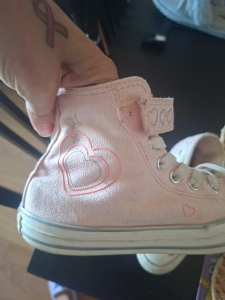 Converse niña T.34 rosa