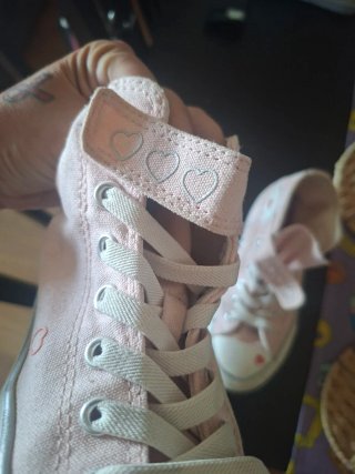 Converse niña T.34 rosa