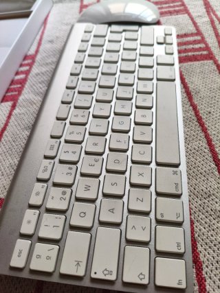 Teclado y Ratón Inalámbricos Apple Mac
