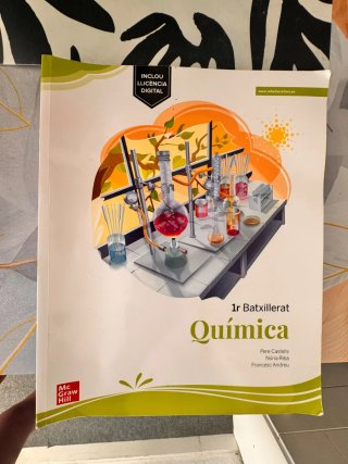 Libro Química 1 de bachillerato