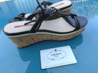 Sandali Prada neri tg 36,5