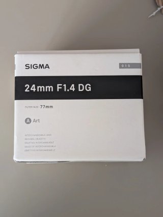 Sigma 24mm F1.4 DG Art Objetivo