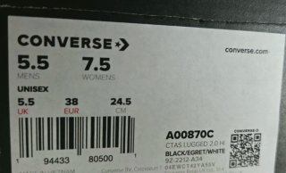 Converse Chuck Taylor All Star Lift Platform