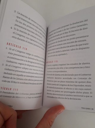 Constitución española. Edic conmemorativa 40 anive