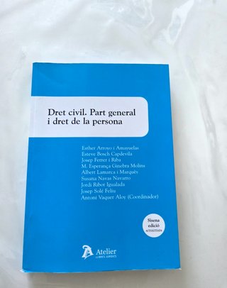 Dret civil.Part general i dret de la persona