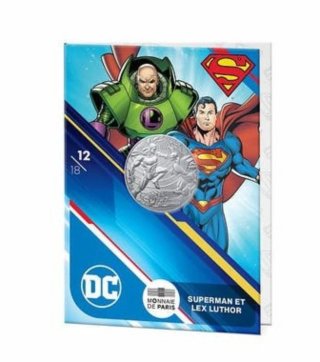 Francia 2025 4 monedas plata 10€ DC Superman