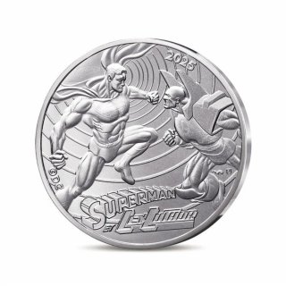 Francia 2025 4 monedas plata 10€ DC Superman