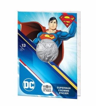 Francia 2025 4 monedas plata 10€ DC Superman
