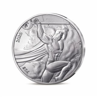 Francia 2025 4 monedas plata 10€ DC Superman