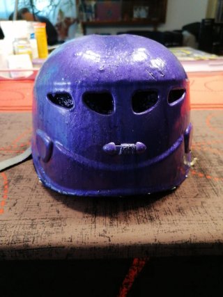 Casco escalada pintado talla M