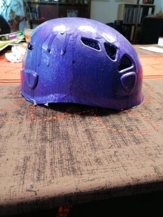 Casco escalada pintado talla M