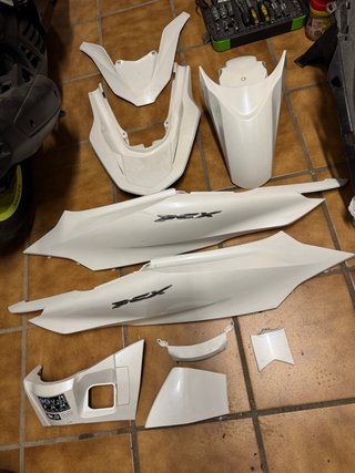 Carenado Blanco Honda PCX