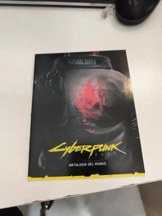 Cyberpunk 2077 Edición Día Uno PS4 falta pegatinas