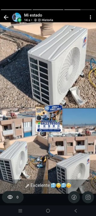 Instalación de aires acondicionados