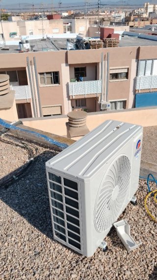 Instalación de aires acondicionados