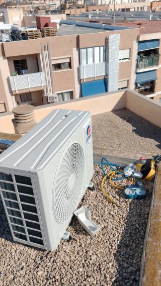 Instalación de aires acondicionados